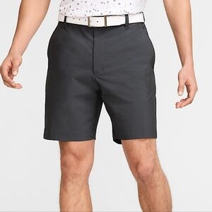 Mens Nike Golf Flat Front Shorts Dark Grey Size 36